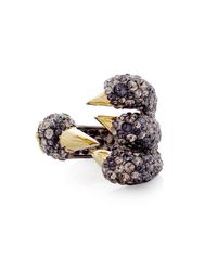 Vivienne Westwood Black Gilda Claw Ring
