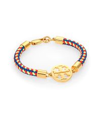 Tory Burch | Multicolor Logo Rope Bracelet | Lyst