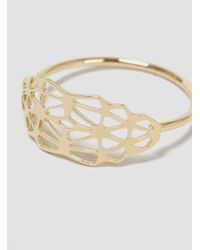 Titlee - Metallic Lorimer 2 Ring Brass - Lyst