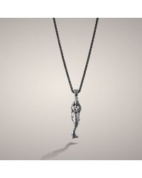 John Hardy | Metallic Mermaid Pendant On Chain Necklace for Men | Lyst