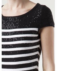 oscar de la renta striped gown