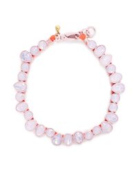 J.Crew | Pink Mixed Brûlée Necklace | Lyst