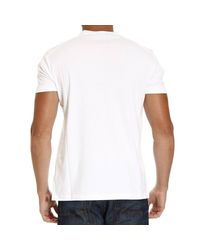 Emporio Armani | White T-shirt for Men | Lyst