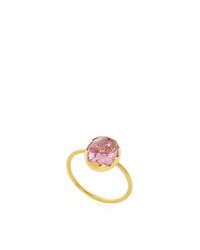 Annette Ferdinandsen | Pink Imperial Topaz Egg Ring | Lyst