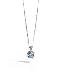 John Hardy | Blue Classic Chain Pendant | Lyst
