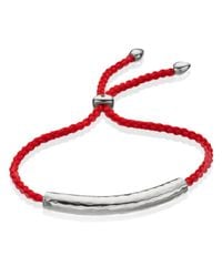 Monica Vinader | Pink Esencia Friendship Bracelet | Lyst