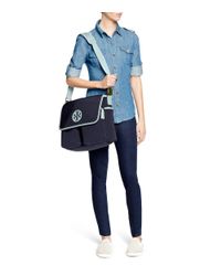 tory burch nylon small messenger