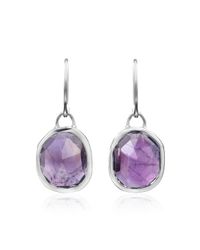 Monica Vinader | Metallic Siren Wire Earrings | Lyst