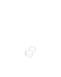 Balenciaga | Metallic Silver Asymmetric Bow Double Ring | Lyst