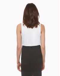 Veronica Beard | White Venture Peplum Top | Lyst