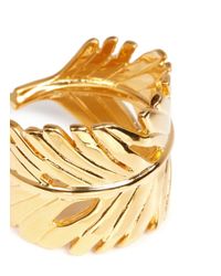 Philippe Audibert | Metallic 'zunis' Palm Leaf Ring | Lyst