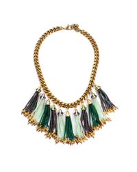 Lulu Frost | Metallic Plaza Number Choker | Lyst