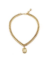 Lulu Frost - Metallic Victorian Plaza Charm Number Necklace #1 - Lyst