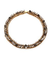 Aerin Erickson Beamon | Brown Jeweled Necklace | Lyst