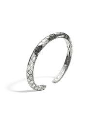 John Hardy | Classic Chain 4-Station Black Sapphire Bracelet | Lyst