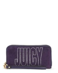 juicy couture velour monogram shoulder bag