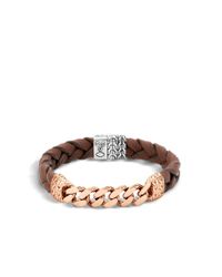 John Hardy | Brown Classic Chain Bracelet for Men | Lyst