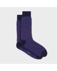 Paul Smith | Purple Men's Violet Kid Mohair Socks for Men | Lyst