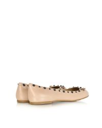 Marc By Marc Jacobs - Natural Studded Mouse Ballerina Flat - Lyst
