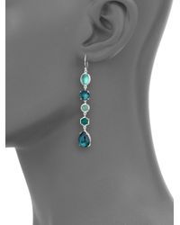 Ippolita | Metallic Wonderland Neptune Semi-precious Multi-stone & Sterling Silver Drop Earrings | Lyst