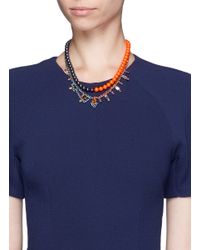 Joomi Lim | Multicolor Crystal Bead Double Strand Necklace | Lyst