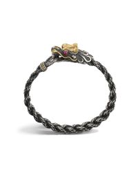 John Hardy | Black Legends Naga Dragon Head Bracelet for Men | Lyst