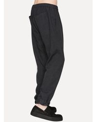 Jan Jan Van Essche - Black Loose Fit Track Pants for Men - Lyst