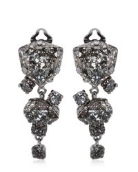 On Aura Tout Vu | Black Patina Earrings | Lyst
