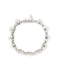 Eddie Borgo | Metallic Agate Dome Bracelet | Lyst