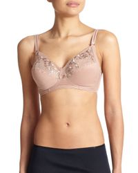 Chantelle | Pink Pont Neuf Soft Cup Bra | Lyst