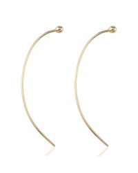 Sarah Chloe - Metallic Inez Earrings - 4” - Lyst