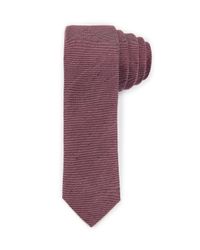 Ted Baker | Red Marnty Classic Woven Skinny Tie for Men | Lyst