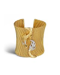 John Hardy | Metallic Legends Naga Wide Squeeze Mesh Cuff | Lyst