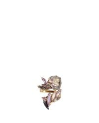 Erickson Beamon | Multicolor 'fortune Hunter' Crystal Twist Ring | Lyst
