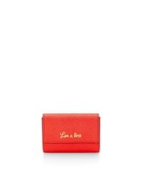 Rebecca Minkoff | Red Business Card Holder | Lyst