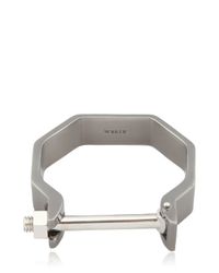 W. Britt | Black Hinge Cuff | Lyst