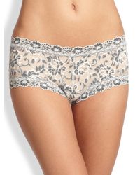Hanky Panky | Gray Cross-dye Boyshorts | Lyst
