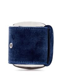 Givenchy | Blue Velvet Buckle Chunky Bracelet | Lyst