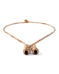 Lulu Frost | Metallic Vintage One-Point Necklace #2 | Lyst