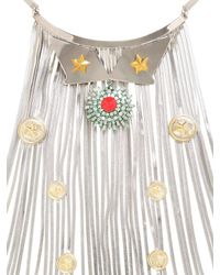 Iosselliani | Metallic Full Metal Jewels Necklace | Lyst