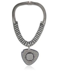 Ledaotto | Black Shangai Necklace | Lyst