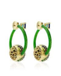 Nicholas Varney | Multicolor One Of A Kind Snowball Wrap Around Ear Clips | Lyst