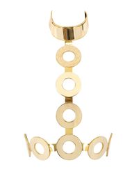 Giuseppe Zanotti | Metallic Gold Plated Body Harness | Lyst