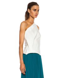 ROKSANDA | White Vero Silk Top | Lyst