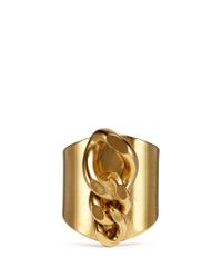 Ela Stone | Metallic 'editha' Graduated Chain Ring | Lyst