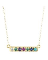 Lulu Frost - Multicolor Code 18kt "dearest" Necklace - Lyst