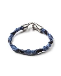 Lulu Frost - Blue George Frost G. Frost Ladder Harpoon Bracelet - Navy/blk for Men - Lyst