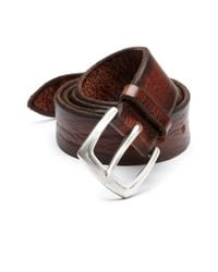 Orciani | Brown Distressed Leather Belt for Men | Lyst