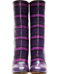 givenchy snake print boots
