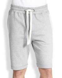 2xist | Gray Terry Shorts for Men | Lyst